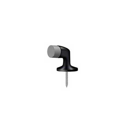 Deltana [FDB138U19] Solid Brass Door Floor Bumper - Paint Black Finish - 1 3/8" L
