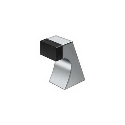 Deltana [FDB250U26] Solid Brass Door Universal Floor Bumper - Contemporary - Polished Chrome Finish - 2 1/2" L