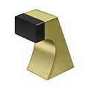Deltana [FDB250U3] Solid Brass Door Universal Floor Bumper - Contemporary - Polished Brass Finish - 2 1/2&quot; L
