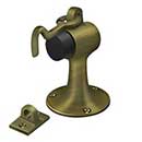 Deltana [SAHF358U5] Solid Brass Door Floor Bumper - Hook & Eye - Antique Brass Finish - 3 3/4" L