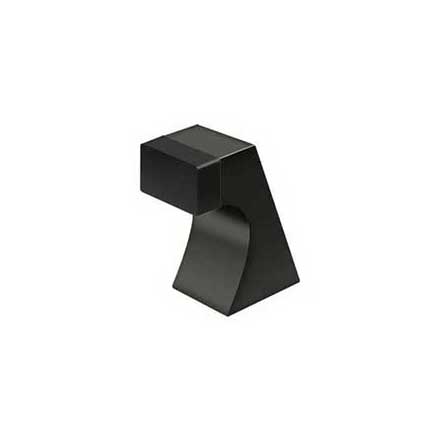 Deltana [FDB250U10B] Solid Brass Door Universal Floor Bumper - Contemporary - Oil Rubbed Bronze Finish - 2 1/2" L