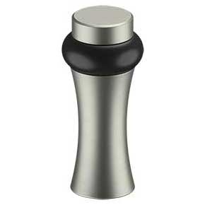 Deltana [UFBD3505U15] Solid Brass Door Universal Floor Bumper - Round Decorative - Brushed Nickel Finish - 3 1/2" L