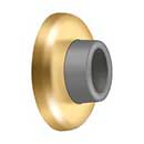 Deltana [WB250CR003] Steel Door Flush Mount Wall Bumper - Concave - Polished Brass (PVD) Finish - 2 1/2&quot; Dia.