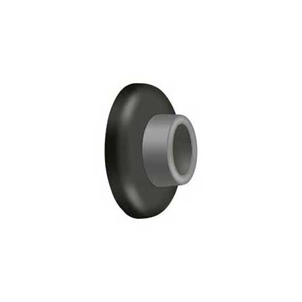 Deltana [WB250U10B] Steel Door Flush Mount Wall Bumper - Concave - Oil Rubbed Bronze Finish - 2 1/2&quot; Dia.