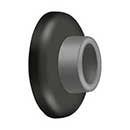 Deltana [WB250U10B] Steel Door Flush Mount Wall Bumper - Concave - Oil Rubbed Bronze Finish - 2 1/2" Dia.