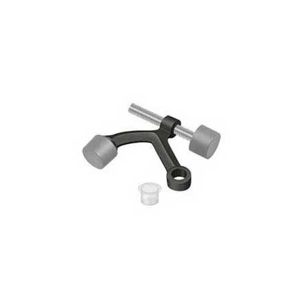 Deltana [HP70U10B] Solid Brass Door Hinge Pin Stop - Hinge Mount - Oil Rubbed Bronze Finish