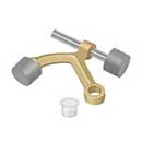 Deltana [HP70U4] Solid Brass Door Hinge Pin Stop - Hinge Mount - Brushed Brass Finish