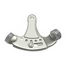Deltana [HPA69U14] Solid Brass Door Hinge Pin Stop - Hinge Mount - Adjustable - Polished Nickel Finish