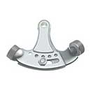 Deltana [HPA69U26] Solid Brass Door Hinge Pin Stop - Hinge Mount - Adjustable - Polished Chrome Finish