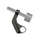 Deltana [HPH89U10B] Solid Brass Door Hinge Pin Stop - Brass Hinge Mount - Oil Rubbed Bronze Finish