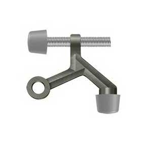 Deltana [ZHP70U15A] Die Cast Zinc Door Hinge Pin Stop - Hinge Mount - Antique Nickel Finish