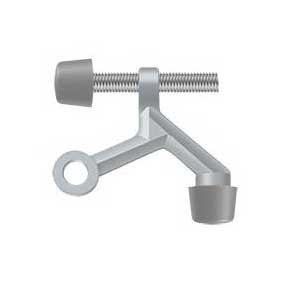 Deltana [ZHP70U26D] Die Cast Zinc Door Hinge Pin Stop - Hinge Mount - Brushed Chrome Finish