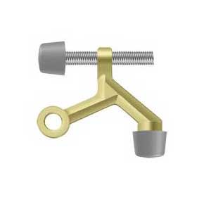 Deltana [ZHP70U3] Die Cast Zinc Door Hinge Pin Stop - Hinge Mount - Polished Brass Finish