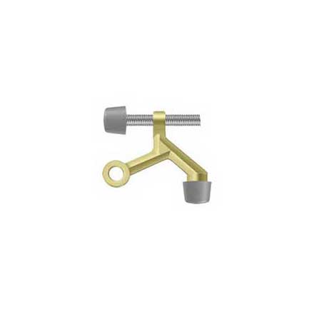 Deltana [ZHP70U3] Die Cast Zinc Door Hinge Pin Stop - Hinge Mount - Polished Brass Finish