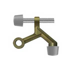 Deltana [ZHP70U5] Die Cast Zinc Door Hinge Pin Stop - Hinge Mount - Antique Brass Finish