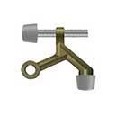 Deltana [ZHP70U5] Die Cast Zinc Door Hinge Pin Stop - Hinge Mount - Antique Brass Finish
