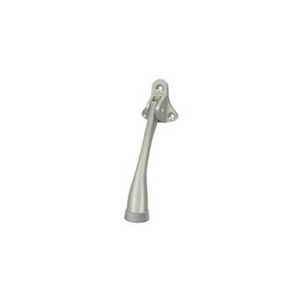 Deltana [DHK5U15] Solid Brass Door Kickdown Holder - Brushed Nickel Finish - 5" L