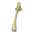 Deltana [DHK5U3] Solid Brass Door Kickdown Holder - Polished Brass Finish - 5" L