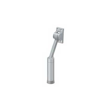 Deltana [DHK7U26D] Solid Brass Door Kickdown Holder - Heavy Duty - Brushed Chrome Finish - 7 7/8" L