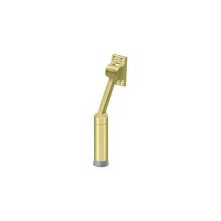 Deltana [DHK7U3] Solid Brass Door Kickdown Holder - Heavy Duty - Polished Brass Finish - 7 7/8" L
