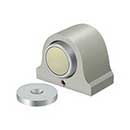 Deltana [DSM125U15] Solid Brass Magnetic Door Holder - Dome - Brushed Nickel Finish - 1 1/2" L