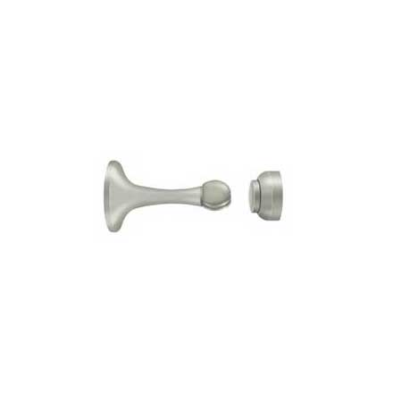 Deltana [MDH30U15] Solid Brass Magnetic Door Holder - Brushed Nickel Finish - 3&quot; L