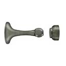 Deltana [MDH30U15A] Solid Brass Magnetic Door Holder - Antique Nickel Finish - 3&quot; L