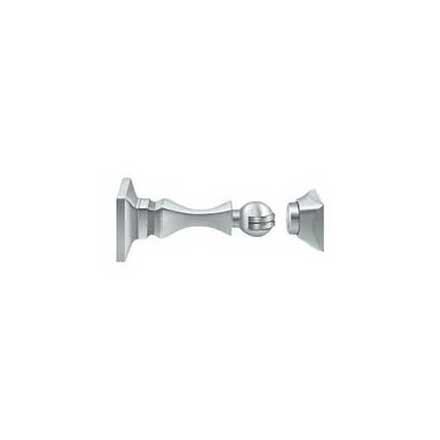 Deltana [MDH35U26] Solid Brass Magnetic Door Holder - Polished Chrome Finish - 3 1/2&quot; L