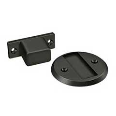 Deltana [MDHF25U10B] Solid Brass Magnetic Door Holder - Flush - Oil Rubbed Bronze Finish - 2 1/2&quot; Dia.