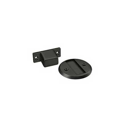 Deltana [MDHF25U10B] Solid Brass Magnetic Door Holder - Flush - Oil Rubbed Bronze Finish - 2 1/2&quot; Dia.