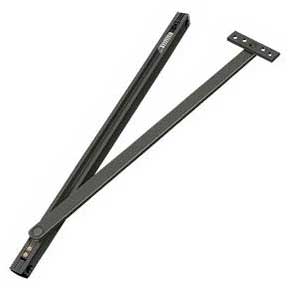 Deltana [DCSM10U10B] Solid Brass Overhead Door Holder - Oil Rubbed Bronze Finish - 18 3/4" L