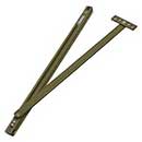 Deltana [DCSM10U5] Solid Brass Overhead Door Holder - Antique Brass Finish - 18 3/4&quot; L