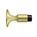 Deltana [DSW325U3] Solid Brass Door Wall Mount Bumper - Polished Brass Finish - 3 5/8" L