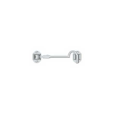 Deltana [CHB4U26] Solid Brass Door Cabin Hook - Polished Chrome Finish - 4&quot; L