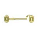 Deltana [CHB4U3] Solid Brass Door Cabin Hook - Polished Brass Finish - 4&quot; L