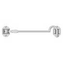 Deltana [CHB6U26] Solid Brass Door Cabin Hook - Polished Chrome Finish - 6" L