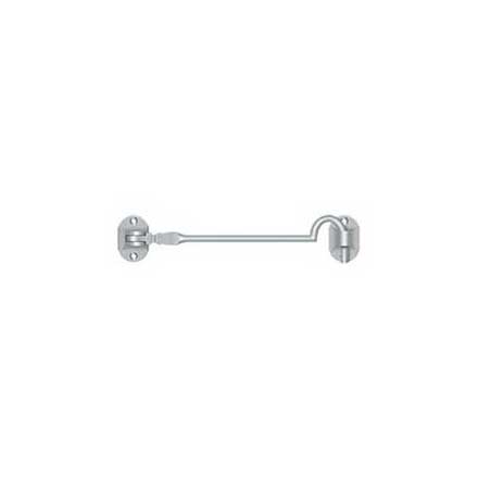 Deltana [CHB6U26D] Solid Brass Door Cabin Hook - Brushed Chrome Finish - 6&quot; L