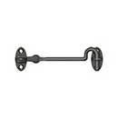 Deltana [CHK4U10B] Solid Brass Door Cabin Hook - Swivel - Oil Rubbed Bronze Finish - 4&quot; L