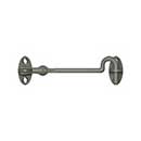 Deltana [CHK4U15A] Solid Brass Door Cabin Hook - Swivel - Antique Nickel Finish - 4" L