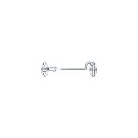 Deltana [CHK4U26] Solid Brass Door Cabin Hook - Swivel - Polished Chrome Finish - 4&quot; L