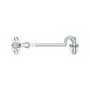 Deltana [CHK4U26] Solid Brass Door Cabin Hook - Swivel - Polished Chrome Finish - 4" L