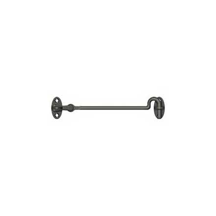 Deltana [CHK6U10B] Solid Brass Door Cabin Hook - Swivel - Oil Rubbed Bronze Finish - 6&quot; L