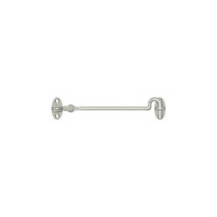 Deltana [CHK6U15] Solid Brass Door Cabin Hook - Swivel - Brushed Nickel Finish - 6&quot; L