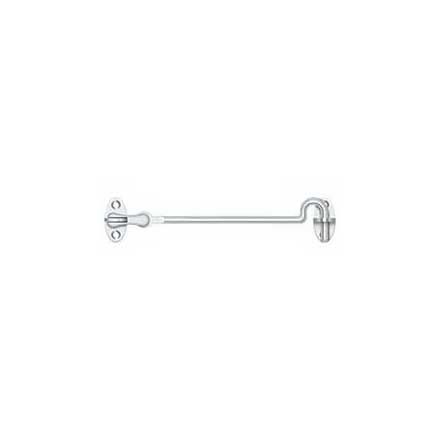 Deltana [CHK6U26] Solid Brass Door Cabin Hook - Swivel - Polished Chrome Finish - 6&quot; L