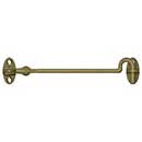 Deltana [CHK6U5] Solid Brass Door Cabin Hook - Swivel - Antique Brass Finish - 6" L