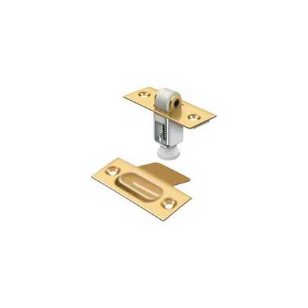 Deltana [RCA336CR003] Solid Brass Door Roller Catch - Light Duty - Polished Brass (PVD) Finish