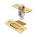 Deltana [RCA336CR003] Solid Brass Door Roller Catch - Light Duty - Polished Brass (PVD) Finish