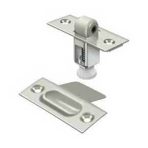 Deltana [RCA336U14] Solid Brass Door Roller Catch - Light Duty - Polished Nickel Finish