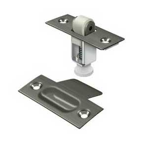 Deltana [RCA336U15A] Solid Brass Door Roller Catch - Light Duty - Antique Nickel Finish