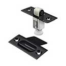 Deltana [RCA336U19] Solid Brass Door Roller Catch - Light Duty - Paint Black Finish